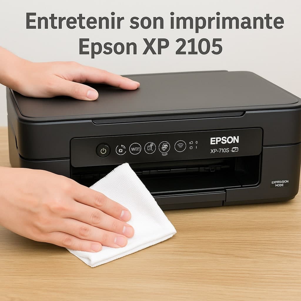 Entretenir son imprimante Epson XP-2105 : Guide maintenance complète - Guide expert Epson XP-2105