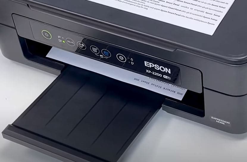 Tests impression et scan WiFi Direct Epson XP-2105 - Performance mobile