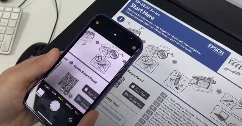 Tests validation et optimisation connexion WiFi Epson XP-2105